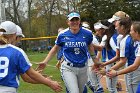 Softball vs Emerson 1  Wheaton College Softball vs Emerson in game 1 of a doubleheader. - Photo By: KEITH NORDSTROM : Wheaton, Softball